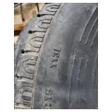 Lot of 3 Tow Master .Trailer Service Only Tires.Tubeless. . All Hold Air