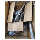 Pallet Custom Chrome Mirror Heads. . alternator. Brackets for Gates and Doors. Screw Clamps. Mustang Dash Accessory Platform. and More