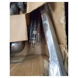 Pallet Custom Chrome Mirror Heads. . alternator. Brackets for Gates and Doors. Screw Clamps. Mustang Dash Accessory Platform. and More