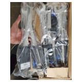 Pallet of 9/16 Sockets. Westward 32mm Combination Wrench. Casters. Extension Cords. and Books on Automotive History