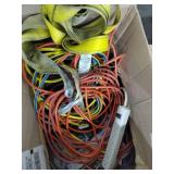 Pallet of 9/16 Sockets. Westward 32mm Combination Wrench. Casters. Extension Cords. and Books on Automotive History