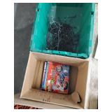 Pallet of 9/16 Sockets. Westward 32mm Combination Wrench. Casters. Extension Cords. and Books on Automotive History