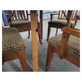 Poker Table with 4 Chairs and Cover