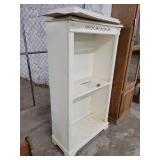 White Bookshelf - Adjustable Shelves