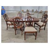 Duncan Phyfe Table and 6 Chairs