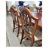 Duncan Phyfe Table and 6 Chairs