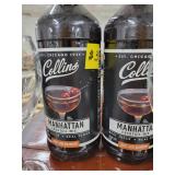 Lot of Mixers and Wine Glasses - 5 Glasses / 4 Bottles of Mixers