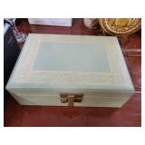 Lot of Costume Jewelry and Vintage Box