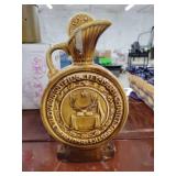 4 Tiki Theme Mugs and Decanter