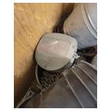 Palette of Galvanized Tubs and Hoist