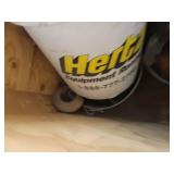 Palette of Galvanized Tubs and Hoist