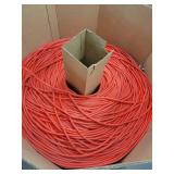 Partial Box of Orange SPLIT LOOM 3/8" Tubing