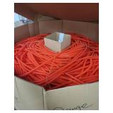 Full Box of Orange SPLIT LOOM 3/8" Tubing
