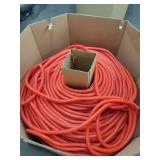 Partial Box of 3/4" PE Red Tubing