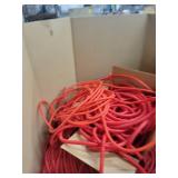 Partial Box of 1/2" PE Red Tubing