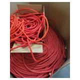 Partial Box of 1/2" PE Red Tubing