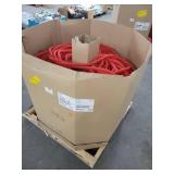 Partial Box of 3/4" PE Red Tubing