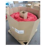 Partial Box of 1/2" PE Red Tubing