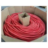 Partial Box of 1/2" PE Red Tubing