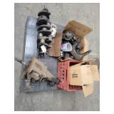 Palette of 1952 and 1953 Ford Car Parts