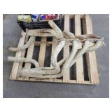 SET of early Chevrolet   Corvette HEADERS for a Gasser Car set up.