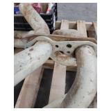 SET of early Chevrolet   Corvette HEADERS for a Gasser Car set up.