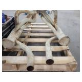 SET of early Chevrolet   Corvette HEADERS for a Gasser Car set up.