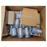 Lot of Metal Pipe-fitting Components