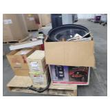 Palette of Man Cave Items - Car Parts, Handyman Tools and Cooker