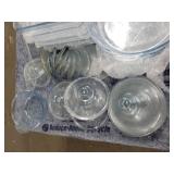 Table Top Lot - Mega Lot of Blue Depression Glass