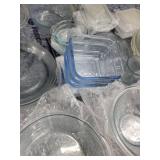 Table Top Lot - Mega Lot of Blue Depression Glass