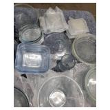 Table Top Lot - Mega Lot of Blue Depression Glass