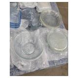 Table Top Lot - Mega Lot of Blue Depression Glass