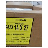 4 Cases of 14" x 27" Clearsheild Bags