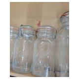 Lot of 5 Vintage Ball Jars