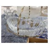 Lot of Cake Trays and Candy Dishes