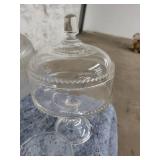 Lot of Cake Trays and Candy Dishes