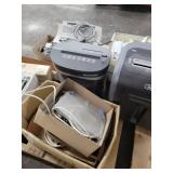 Lot of Office Equipment - Shredders, Fax Machine, Extensions