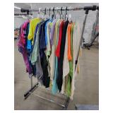 Rack of T-Shirts - Collection of Tourist Spots and Blanks - all Brand New