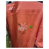 Rack of T-Shirts - Collection of Tourist Spots and Blanks - all Brand New