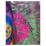 Rack of T-Shirts - Collection of Tourist Spots and Blanks - all Brand New