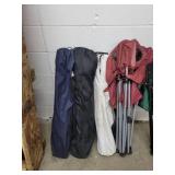 Lot of 6 Lawn Chairs - Variety of Colors