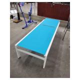 Blue Lawn Chair - Needs New Bolts for Positioning