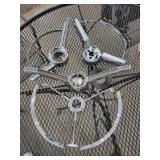 Lot of 4 Steering Wheel Pieces for Vintage Cars