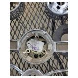 Lot of 4 Steering Wheel Pieces for Vintage Cars
