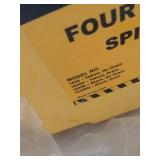 EAGLE 1635D Drum Spill Containment Platform, 60.5 gal Spill Capacity, 4 Drum, 10,000 lb., Polyethylene