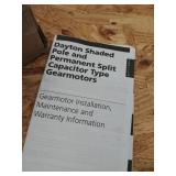 AC Gearmotor: 6 RPM Nameplate RPM, 150 in-lb Max. Torque, Single, CW, All Angle 1LNF8A