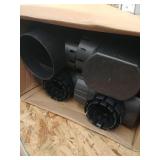 Box of DB6R2 - 6 Inch Round Drainage Catch Basin - 2 Outlets