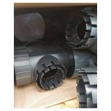 Box of DB6R2 - 6 Inch Round Drainage Catch Basin - 2 Outlets