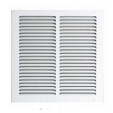 5- Return Air Grille, White, 10 in Max. Duct Height (In.), 10 in Max. Duct Width (In.) 4MJN4